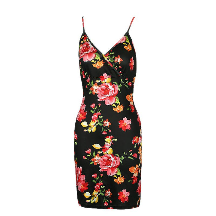 Damer Floral Wrap Dress Mirla-Eva Jonsson