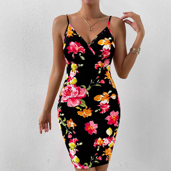 Damer Floral Wrap Dress Mirla-Eva Jonsson