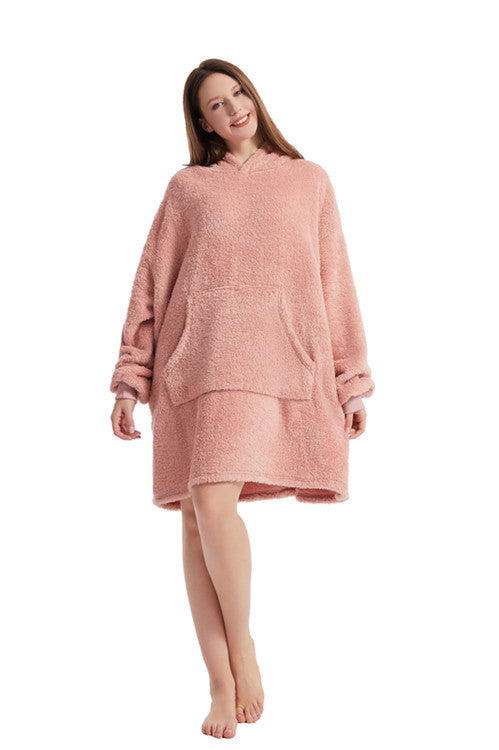 Damer Fluffig Hooded Sweatshirt Mirla-Eva Jonsson