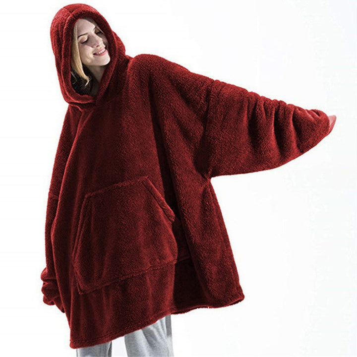Damer Fluffig Hooded Sweatshirt Mirla-Eva Jonsson