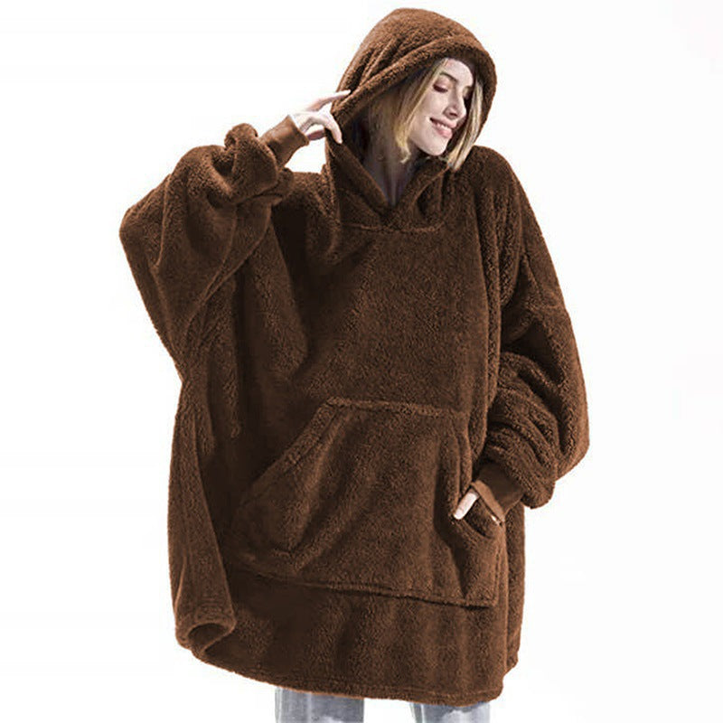 Damer Fluffig Hooded Sweatshirt Mirla-Eva Jonsson