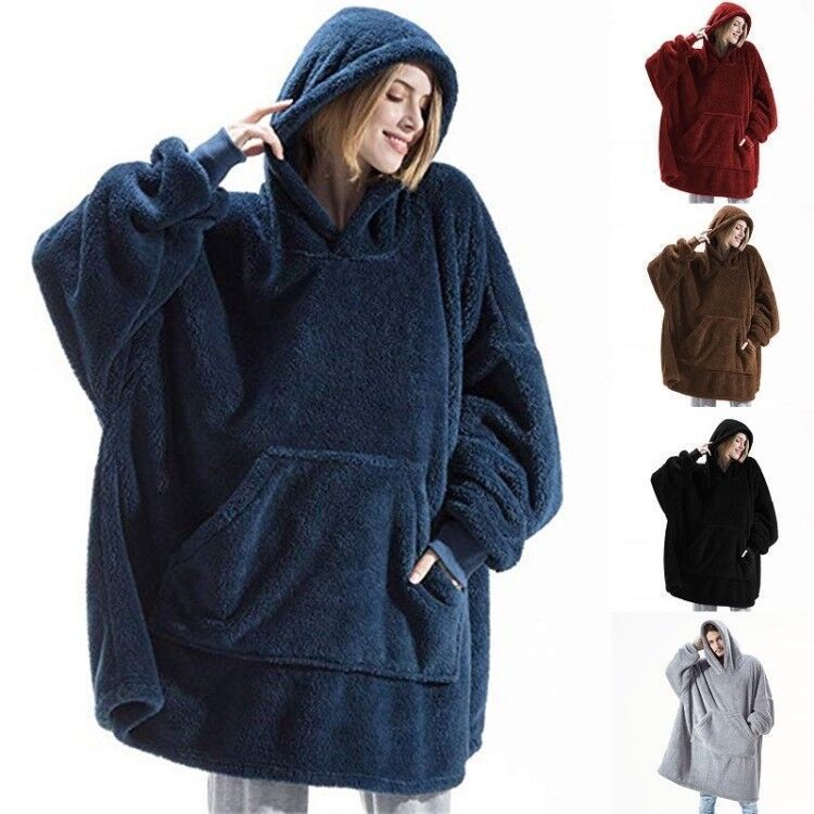 Damer Fluffig Hooded Sweatshirt Mirla-Eva Jonsson