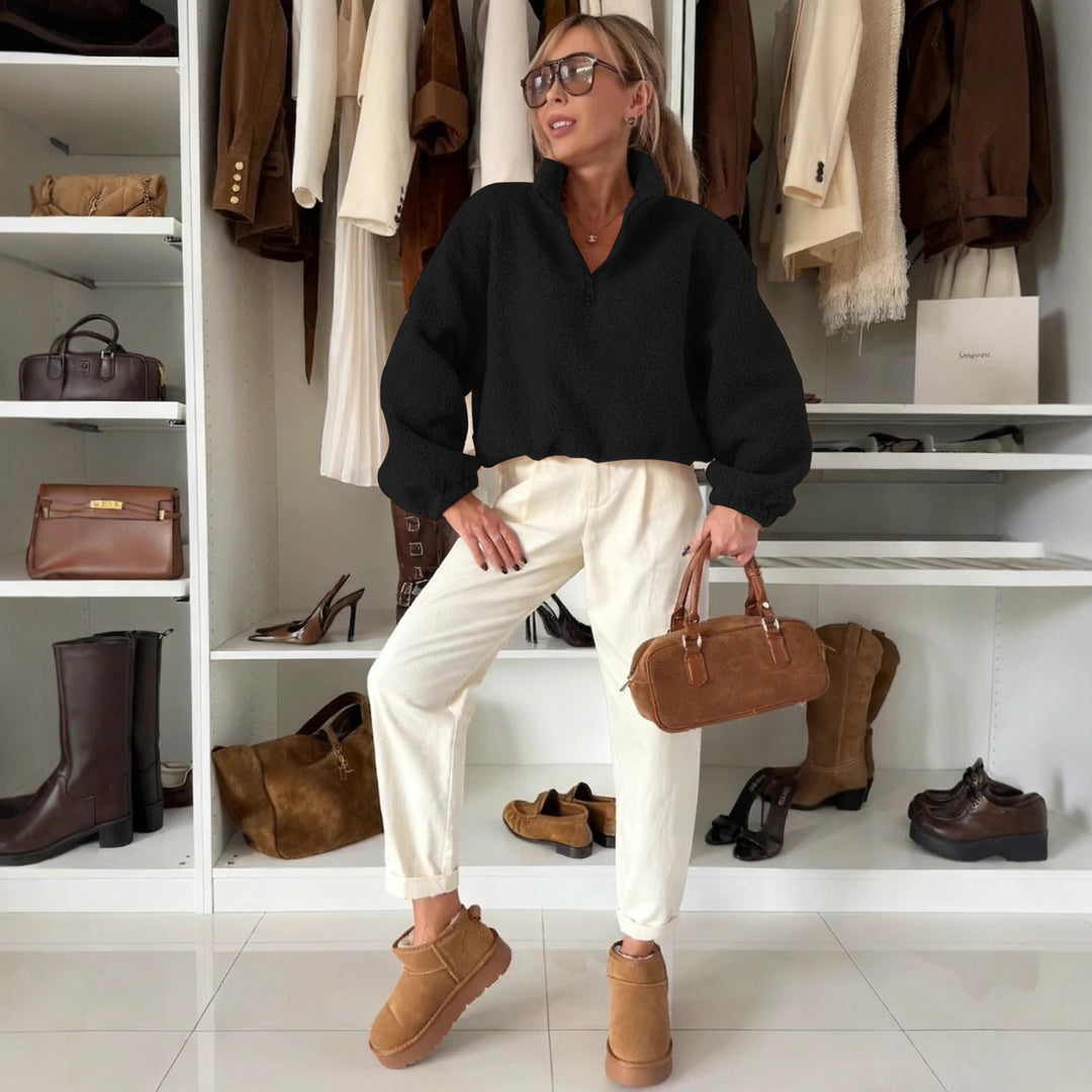 Damer Fluffig Tröja Mirla-Eva Jonsson