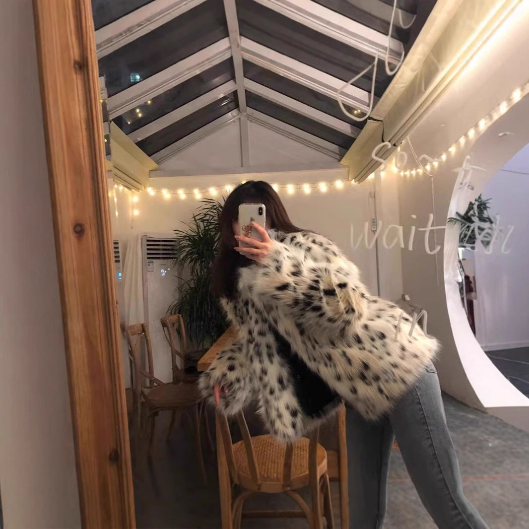 Damer Fluffy Konstpälsjacka Mirla-Eva Jonsson