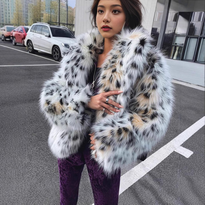 Damer Fluffy Konstpälsjacka Mirla-Eva Jonsson