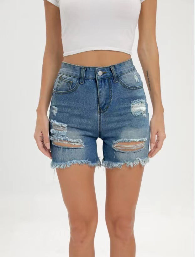 Damer Förstörda Jeansshorts Mirla-Eva Jonsson