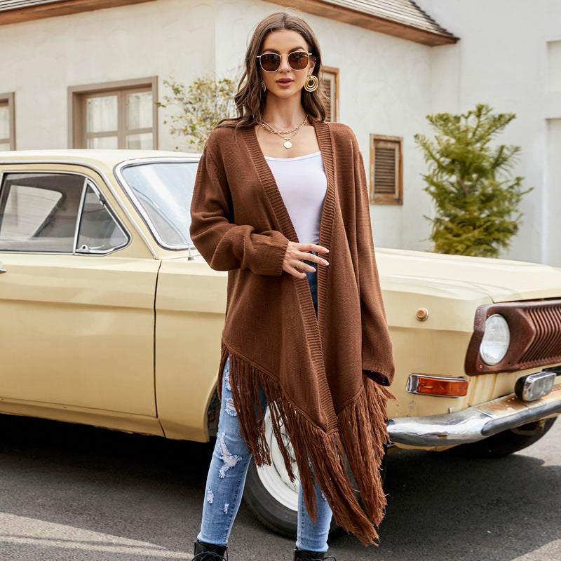 Damer Fringing Stickjacka Eva Jonsson-Eva Jonsson