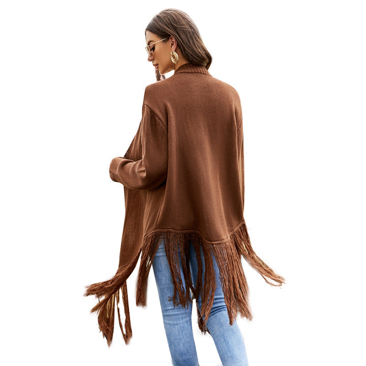 Damer Fringing Stickjacka Eva Jonsson-Eva Jonsson