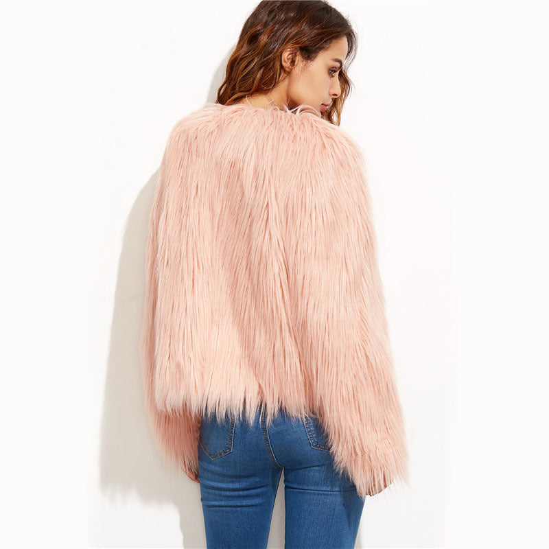 Damer Fuzzy Konstfleece Överjacka Mirla-Eva Jonsson