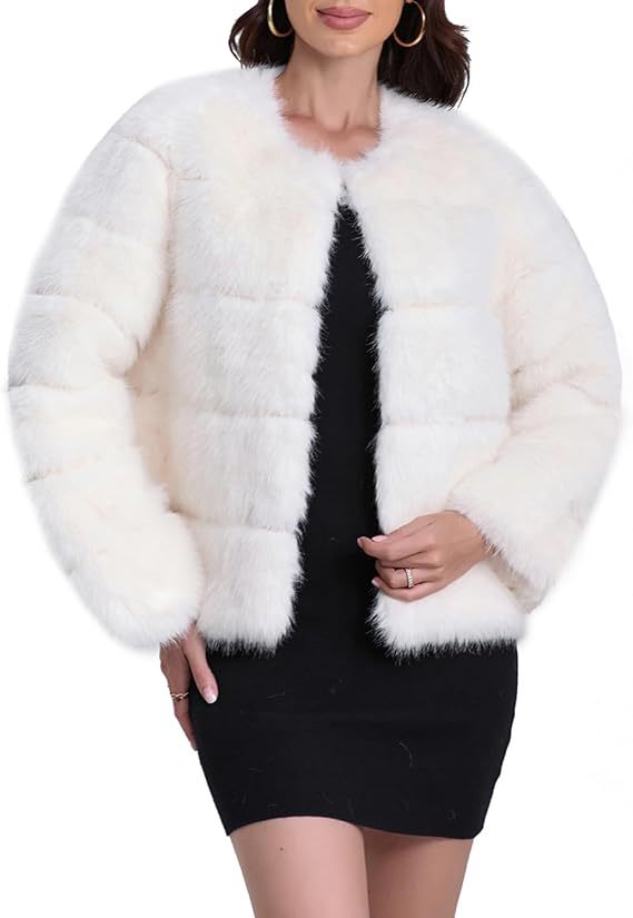 Damer Fuzzy Konstpälsjacka Mirla-Eva Jonsson