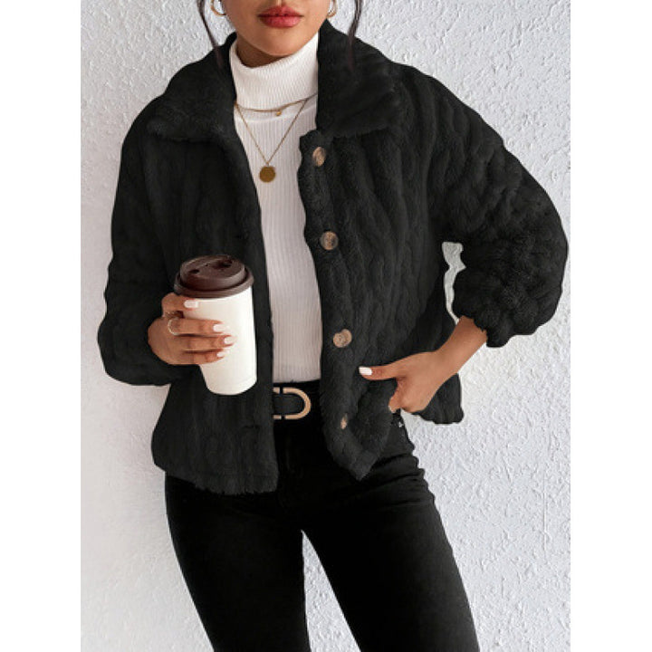 Damer Fuzzy Oversize-Jacka Mirla-Eva Jonsson