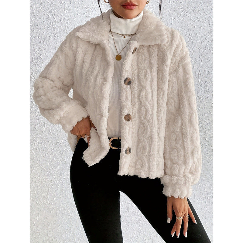 Damer Fuzzy Oversize-Jacka Mirla-Eva Jonsson