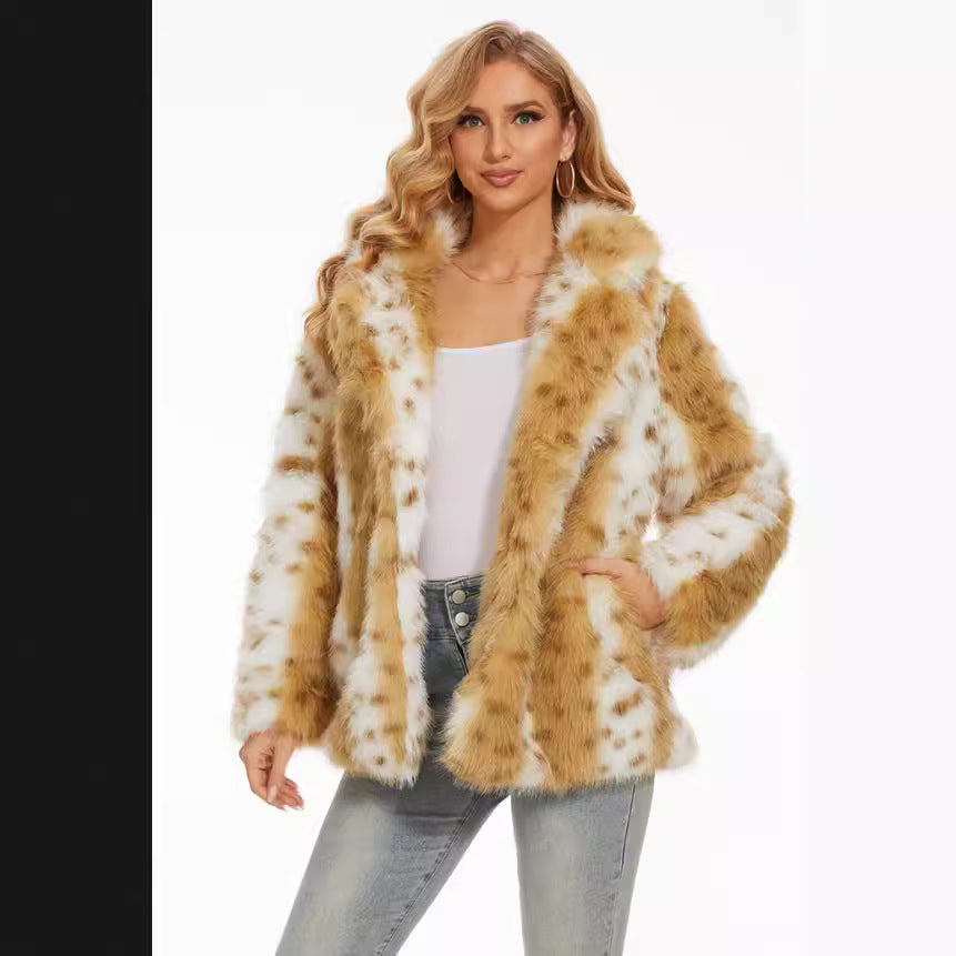 Damer Fuzzy Oversized Jacka Mirla-Eva Jonsson