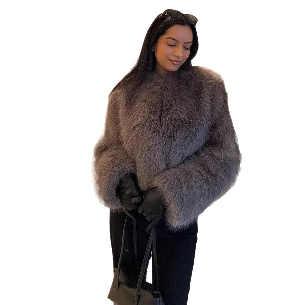 Damer Fuzzy Stickjacka Mirla-Eva Jonsson