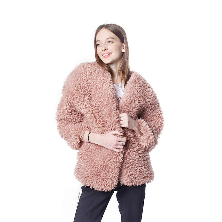 Damer Fuzzy Teddyjacka Mirla-Eva Jonsson