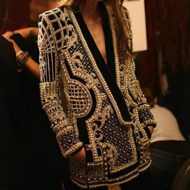 Damer Glamorös Blazer med paljettdekoration Mirla-Eva Jonsson