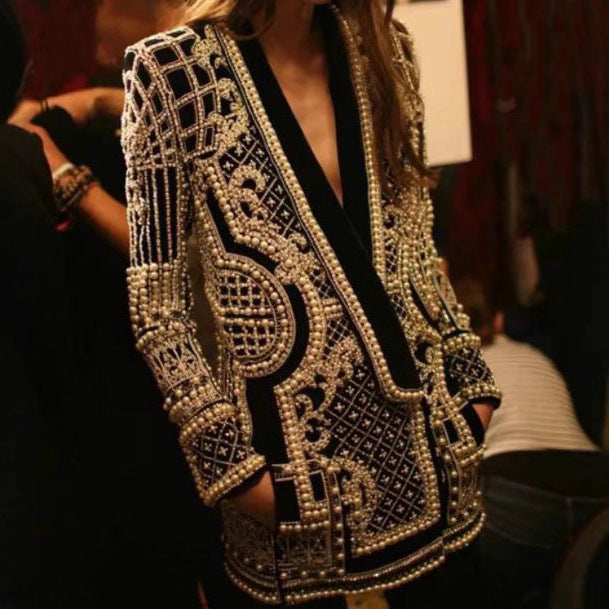 Damer Glamorös Blazer med paljettdekoration Mirla-Eva Jonsson