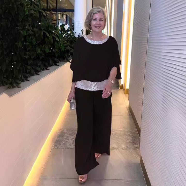 Damer Glamourös Jumpsuit med glittrande detaljer Mirla-Eva Jonsson