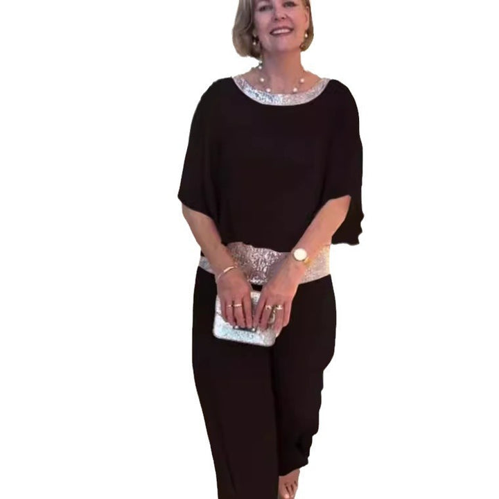 Damer Glamourös Jumpsuit med glittrande detaljer Mirla-Eva Jonsson