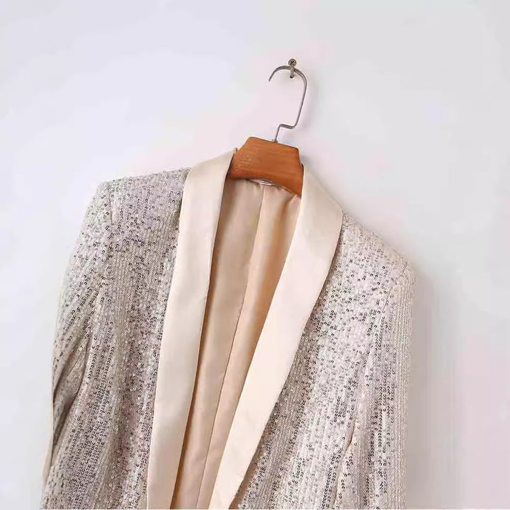 Damer Glittrande Blazer Mirla-Eva Jonsson