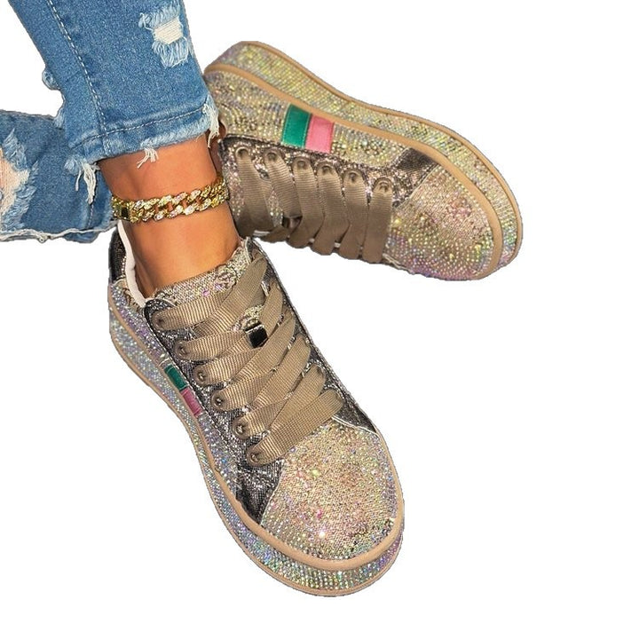 Damer Glittrande Fashion Sneakers Mirla-Eva Jonsson