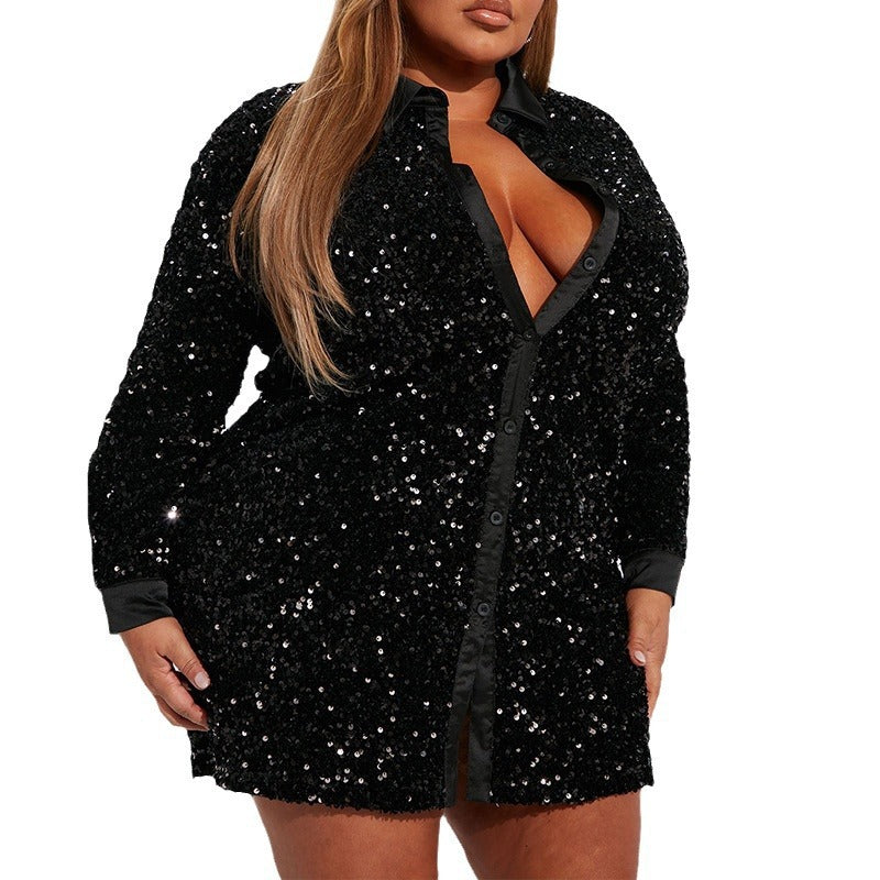 Damer Glittrande Oversize-Blus Mirla-Eva Jonsson