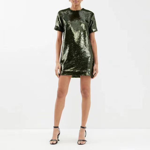 Damer Glittrande Oversize-top med glittrande paljetter Eva Jonsson-Eva Jonsson