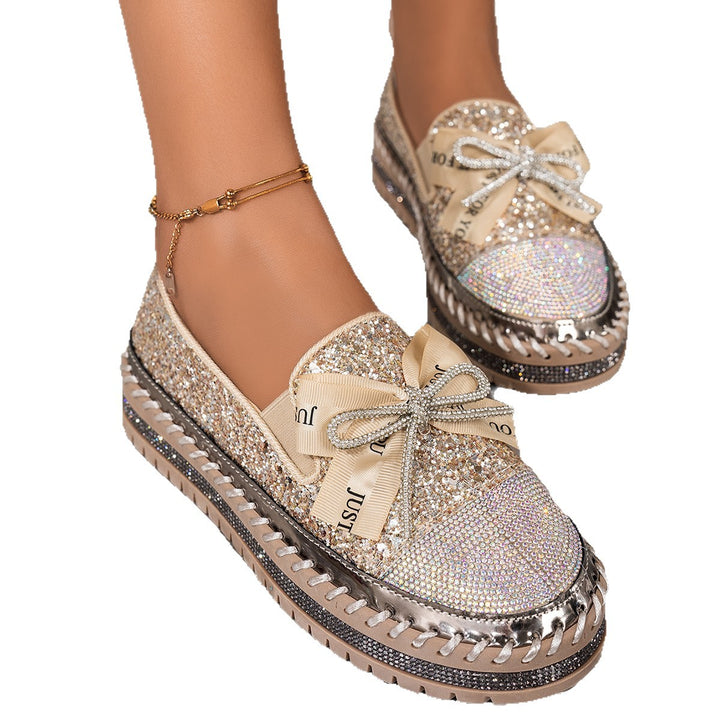 Damer Glittrande Slip-On Sneakers Mirla-Eva Jonsson