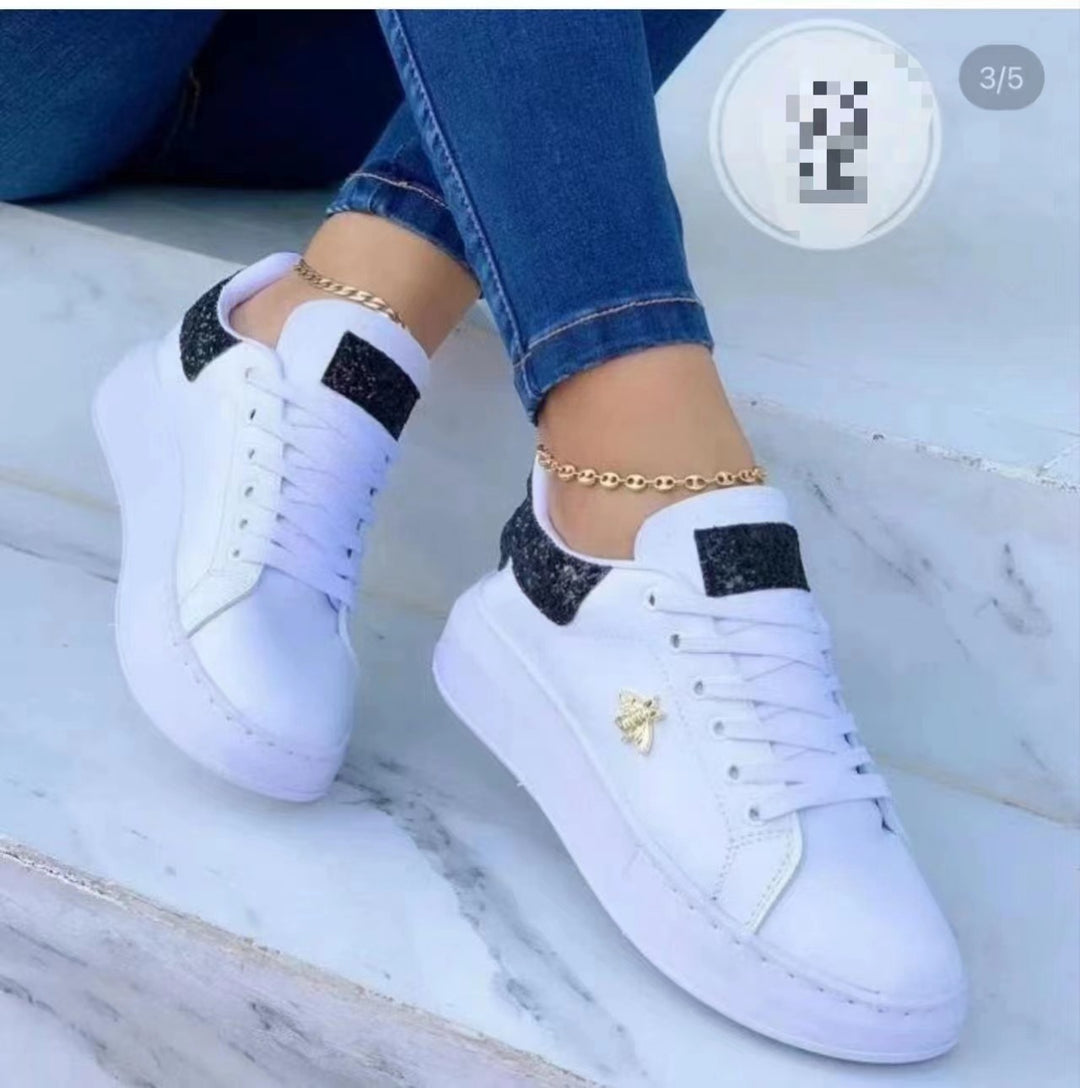 Damer Glittrande Sneakers Mirla-Eva Jonsson