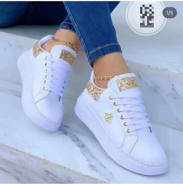 Damer Glittrande Sneakers Mirla-Eva Jonsson