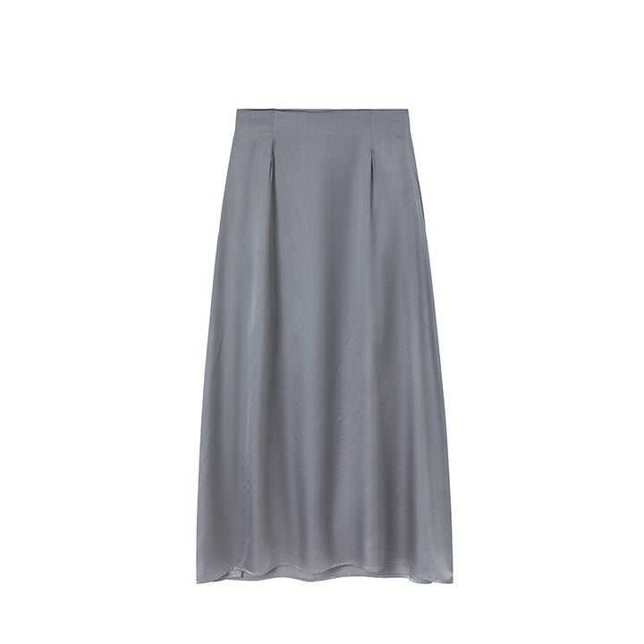 Damer Golvlång Satin Maxi-Kjol Eva Jonsson-Eva Jonsson