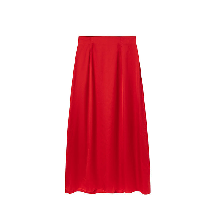 Damer Golvlång Satin Maxi-Kjol Eva Jonsson-Eva Jonsson