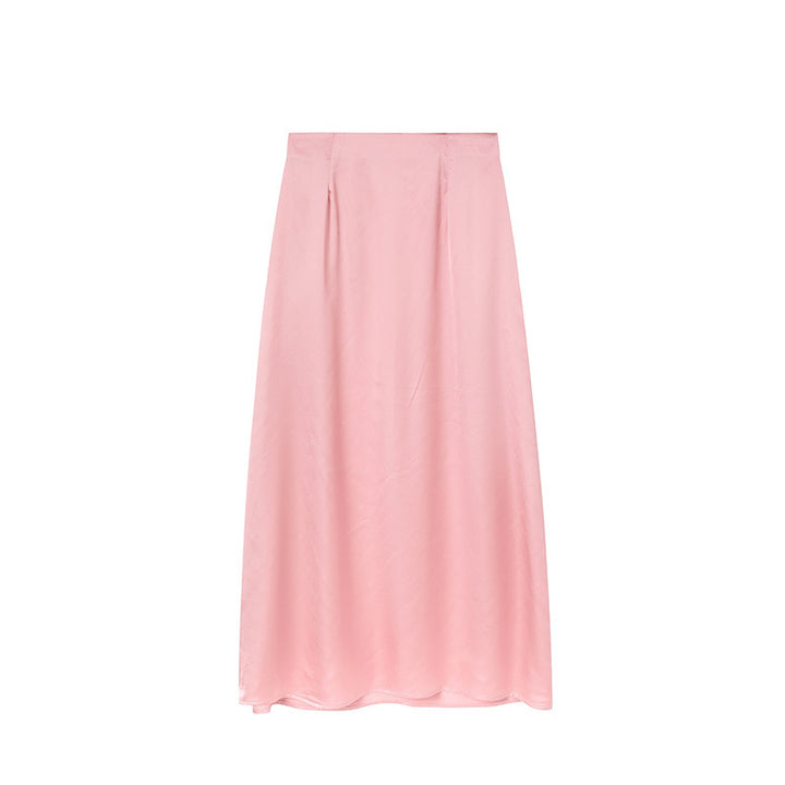 Damer Golvlång Satin Maxi-Kjol Eva Jonsson-Eva Jonsson