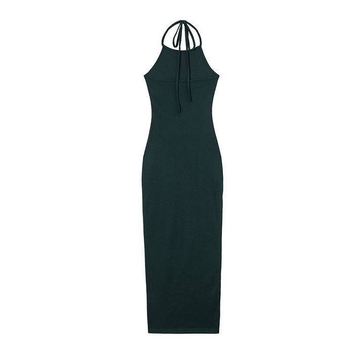 Damer Halter Nacke Bodycon Maxi Klänning Eva Jonsson-Eva Jonsson