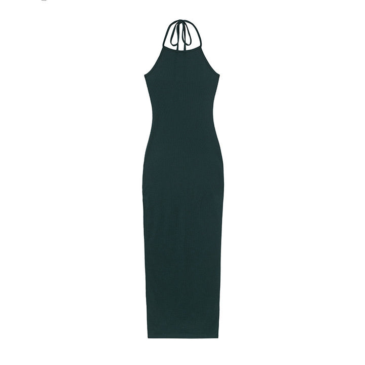 Damer Halter Nacke Bodycon Maxi Klänning Eva Jonsson-Eva Jonsson