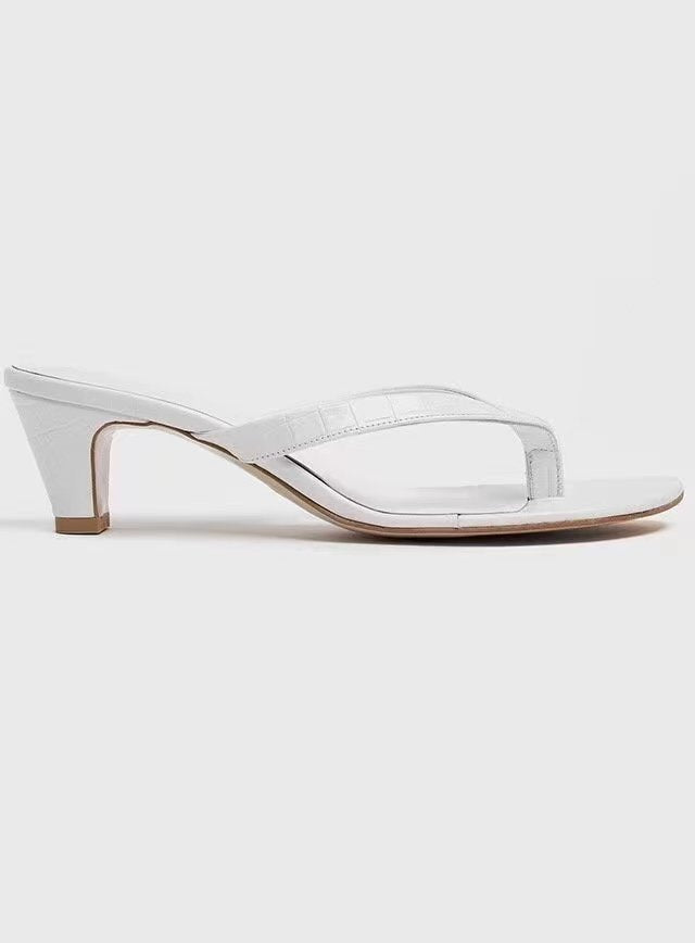 Damer High-Heel Thong Slide Sandaler Mirla-Eva Jonsson
