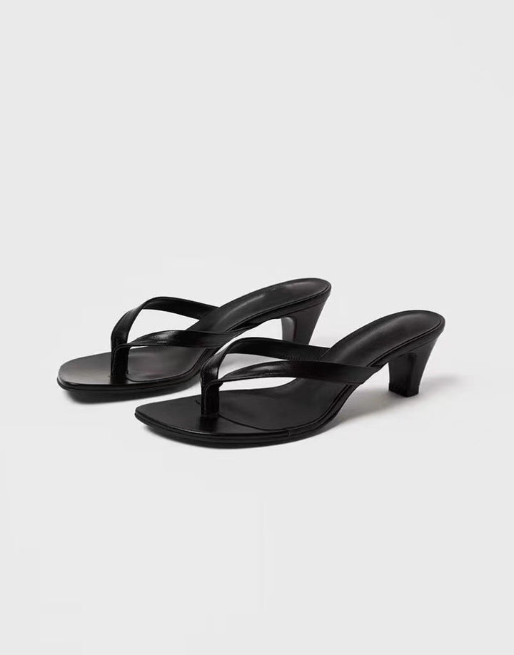 Damer High-Heel Thong Slide Sandaler Mirla-Eva Jonsson