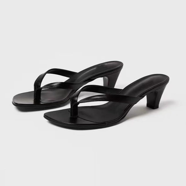 Damer High-Heel Thong Slide Sandaler Mirla-Eva Jonsson