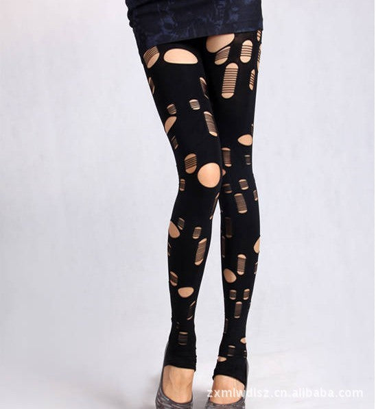 Damer High-Style Leggings med dynamiska cut-outs Mirla-Eva Jonsson