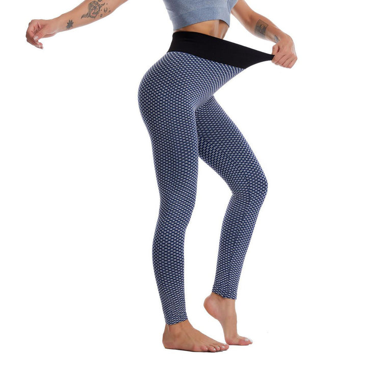 Damer Höga Kvalitets Sport-Leggings med elastisk midja och modernt mönster Mirla-Eva Jonsson
