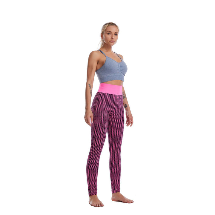 Damer Höga Kvalitets Sport-Leggings med elastisk midja och modernt mönster Mirla-Eva Jonsson