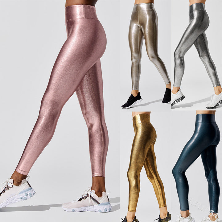 Damer Högglänsande Leggings i elegant design Mirla-Eva Jonsson