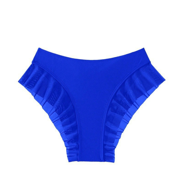 Damer Högmidjad Bikinihögtal med voluminös Ruffle-design Mirla-Eva Jonsson