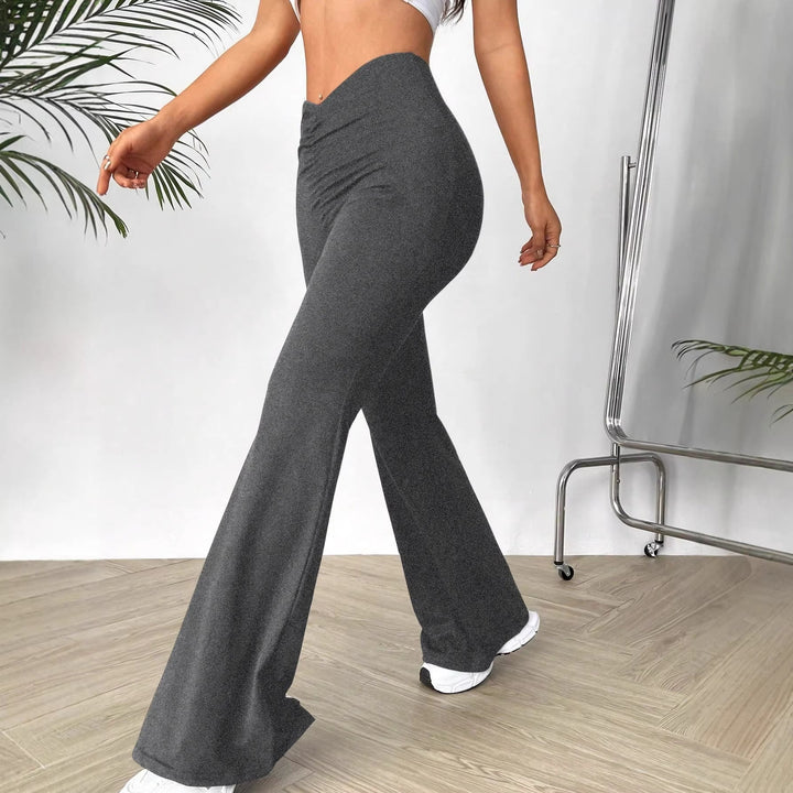 Damer Högmidjade Bootcut Byxor Mirla-Eva Jonsson