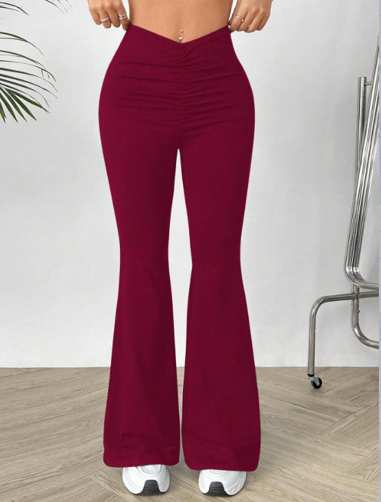 Damer Högmidjade Bootcut Byxor Mirla-Eva Jonsson