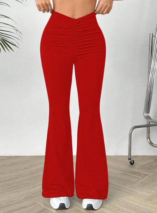 Damer Högmidjade Bootcut Byxor Mirla-Eva Jonsson