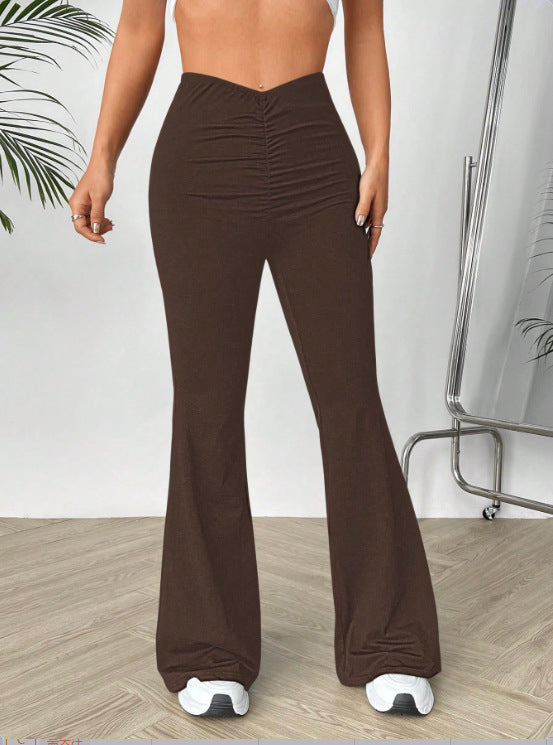 Damer Högmidjade Bootcut Byxor Mirla-Eva Jonsson