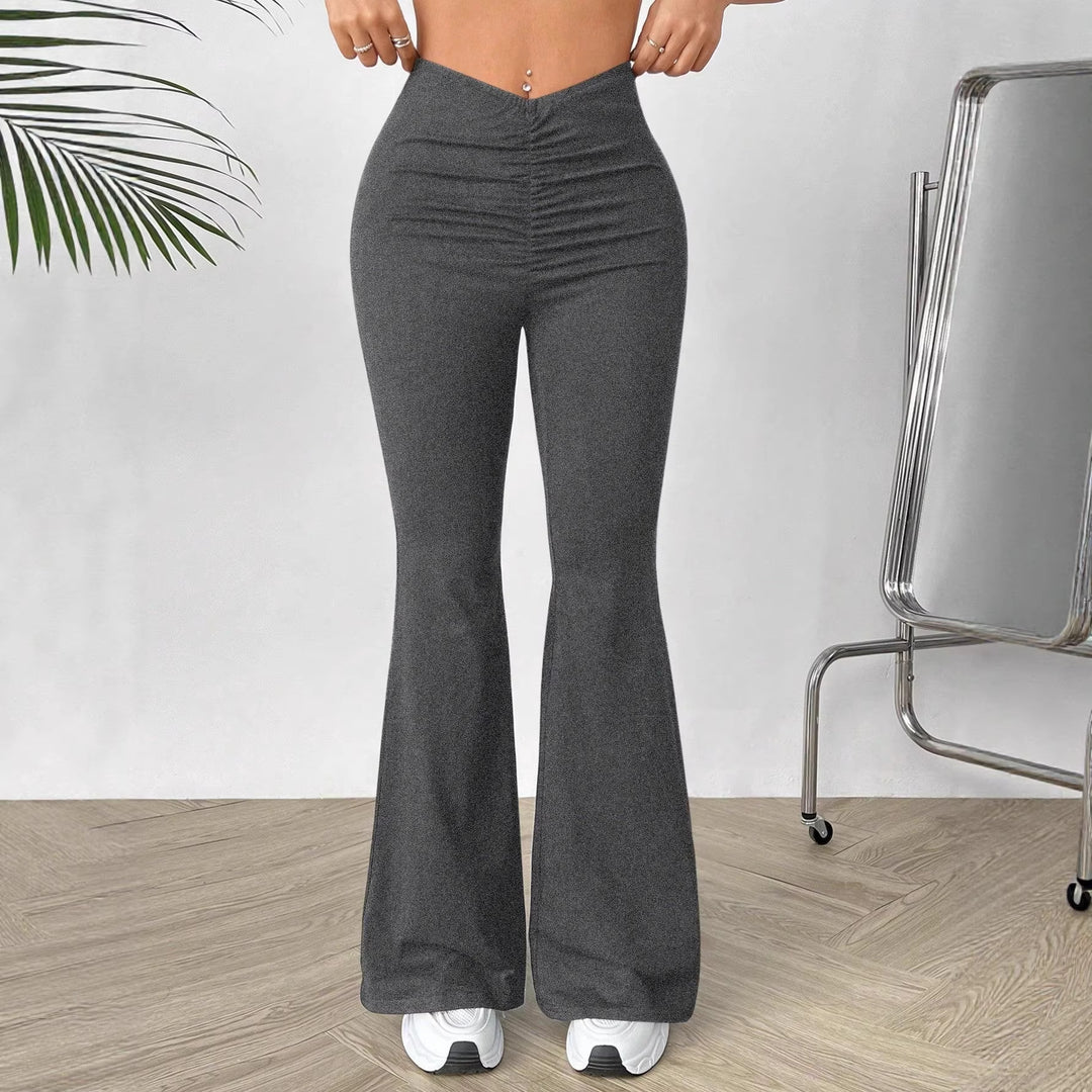 Damer Högmidjade Bootcut Byxor Mirla-Eva Jonsson