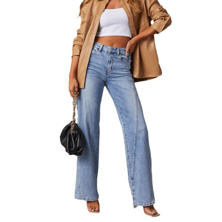 Damer Högmidjade Flared Jeans Eva Jonsson-Eva Jonsson