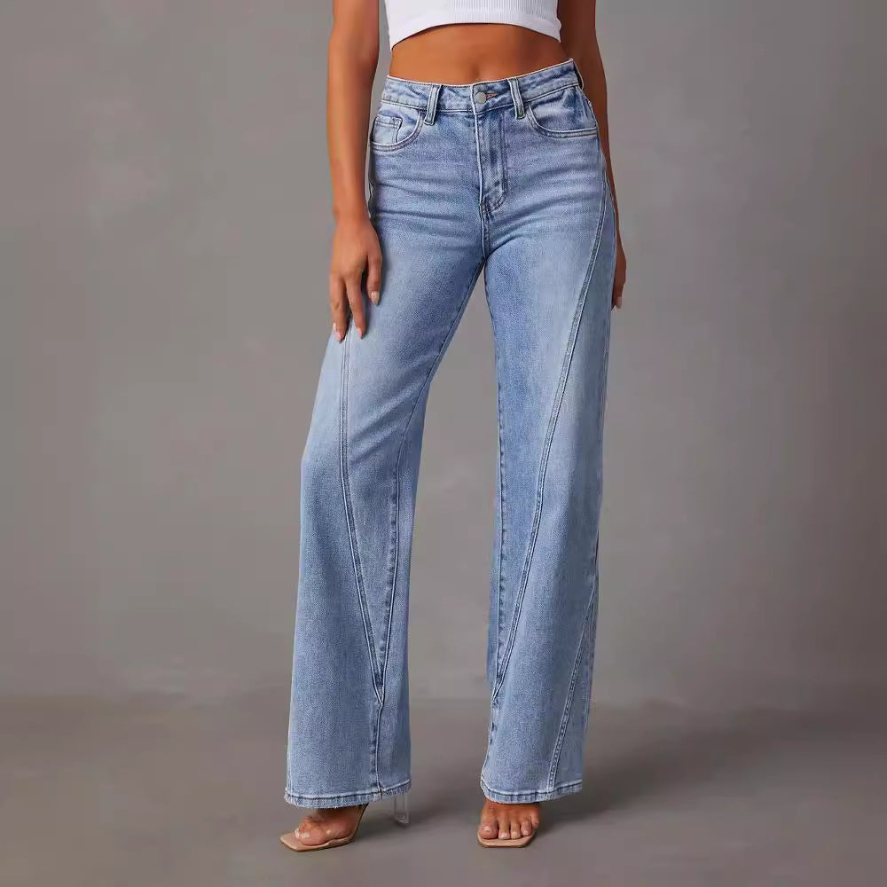 Damer Högmidjade Flared Jeans Eva Jonsson-Eva Jonsson